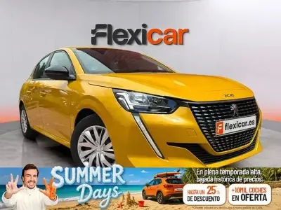 Usado Peugeot 208 Active 75 CV (55 kW) 2023 Amarillo Utilitario