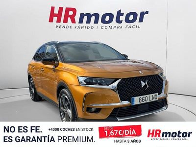 Usado DS Automobiles DS7 Crossback Be Chic 300 CV (220 kW) 2021 Naranja SUV