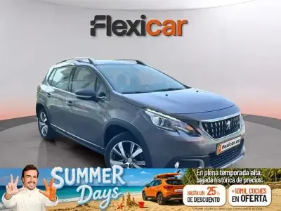 Usado Peugeot 2008 Access 82 CV (60 kW) 2016 Gris SUV