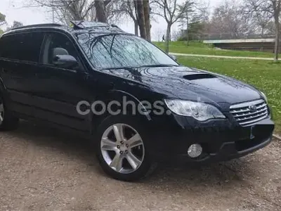 Usado Subaru Legacy 150 CV (110 kW) 2008 Negro Familiar