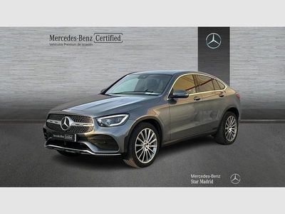 Gris selenita metalizado Usado 2021 Mercedes GLC220 AMG line Coupe | 45.990 € (Precio justo)