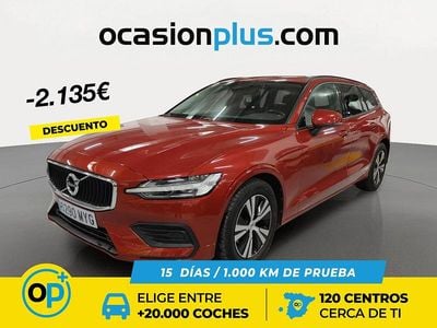 Rojo Usado 2020 Volvo V60 Familiar | 22.990 € (Precio justo)