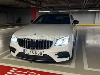 Usado Mercedes E220 194 CV (142 kW) 2018 Blanco Berlina