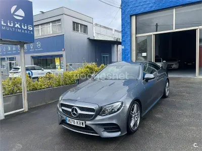 Usado Mercedes E220 194 CV (142 kW) 2017 Negro Coupe
