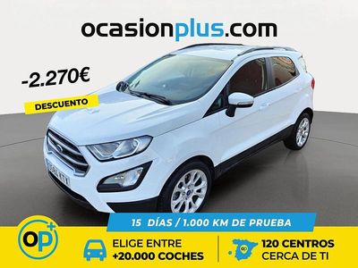 Usado Ford Ecosport Titanium 125 CV (91 kW) 2019 Blanco SUV