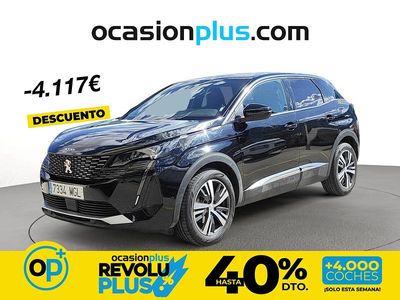 Usado Peugeot 3008 Allure 130 CV (95 kW) 2023 Negro SUV