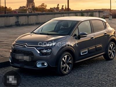 Usado Citroën C3 Feel 110 CV (80 kW) 2022 Negro Utilitario