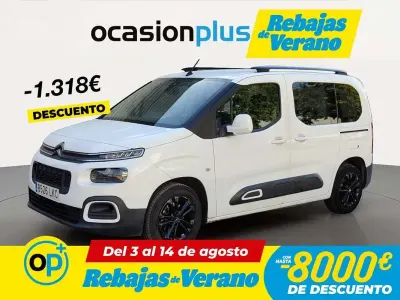 Usado Citroën Berlingo Feel 102 CV (75 kW) 2020 Blanco Monovolumen