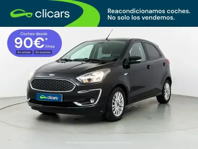 Brugt Ford Ka Ultimate 85 HK (62 kW) 2019 Sort Sedan