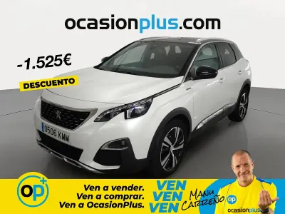 Usado Peugeot 3008 GT-line 165 CV (121 kW) 2018 Blanco SUV