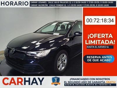 Usado VW Golf VIII Life 111 CV (81 kW) 2021 Negro Familiar