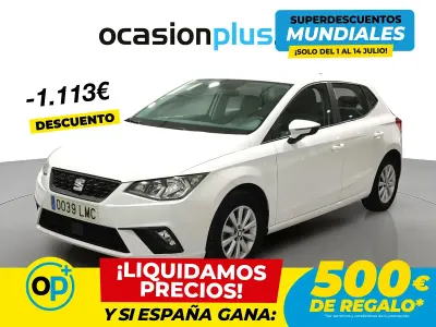 Usado Seat Ibiza Style 115 CV (84 kW) 2020 Blanco Utilitario