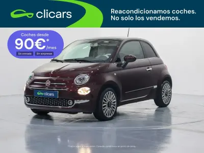 Usado Fiat 500 Lounge 69 CV (50 kW) 2017 Rojo Utilitario