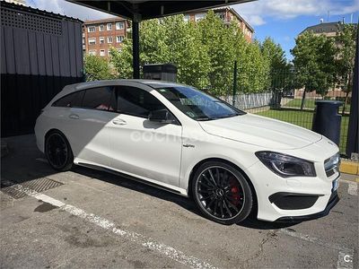 Usado Mercedes CLA45 AMG Shooting Brake AMG 360 CV (264 kW) 2015 Blanco Familiar