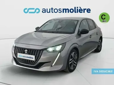 Usado Peugeot 208 Allure 102 CV (75 kW) 2023 Gris Utilitario
