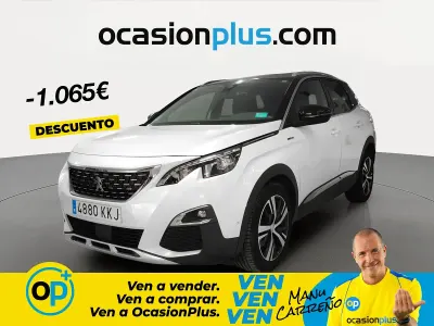 Usado Peugeot 3008 GT-line 165 CV (121 kW) 2018 Blanco SUV