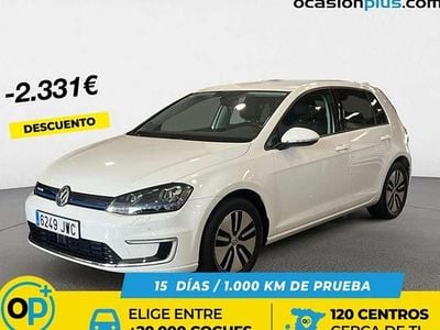 Usado VW e-Golf 85 kW (116 CV) 2017 Blanco Utilitario