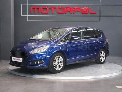 Usado Ford S-MAX Titanium 150 CV (110 kW) 2016 Azul Monovolumen