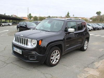 Negro Usado 2016 Jeep Renegade Limited SUV | 12.250 € (Precio justo)