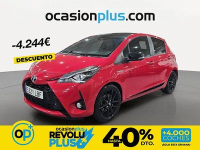 Usado Toyota Yaris Hybrid Sport 100 CV (73 kW) 2019 Rojo Berlina