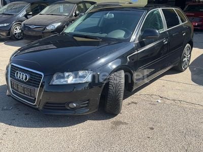 Usado Audi A3 Ambition 125 CV (91 kW) 2009 Negro Berlina