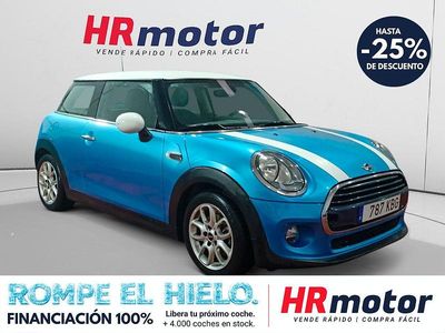 Usado Mini Cooper D 116 CV (85 kW) 2017 Azul Utilitario