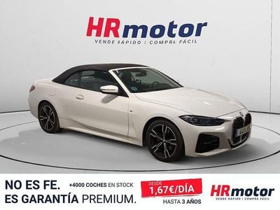 Usado BMW 420 M Sport 184 CV (135 kW) 2022 Blanco Descapotable