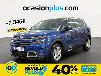 Usado Citroën C5 Aircross Live 131 CV (96 kW) 2020 Azul SUV
