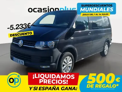 Usado VW T6.1 150 CV (110 kW) 2019 Negro Van