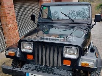 Usado Jeep Wrangler 121 CV (88 kW) 1995 Negro SUV