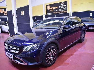 Usado Mercedes E220 All-Terrain 194 CV (142 kW) 2019 Azul Familiar