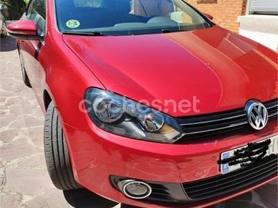 Rojo Usado 2014 VW Golf Cabriolet Descapotable | 7000 € (Super precio)
