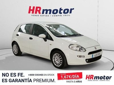 Usado Fiat Punto Pop 75 CV (55 kW) 2014 Blanco Utilitario