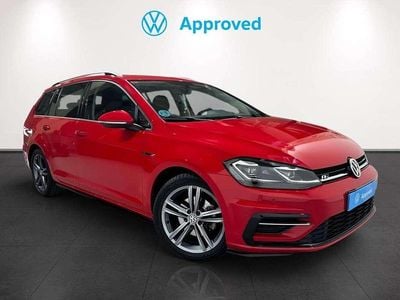 Rojo Usado 2017 VW Golf VII Sport Familiar | 13.200 € (Precio justo)