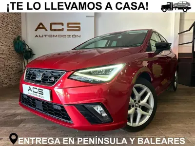 Usado Seat Ibiza FR 90 CV (66 kW) 2020 Rojo Utilitario