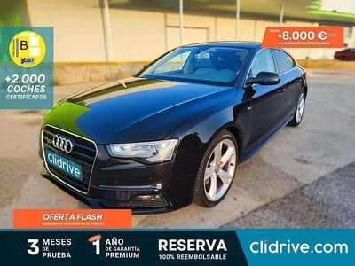 Usado Audi A5 Sportback Premium 241 CV (177 kW) 2014 Negro Utilitario