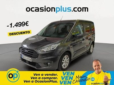Usado Ford Transit Connect Trend 100 CV (73 kW) 2018 Gris Monovolumen