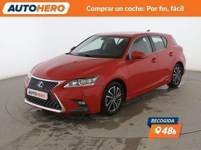 Usado Lexus CT200h Executive Line 136 CV (100 kW) 2018 Rojo Berlina