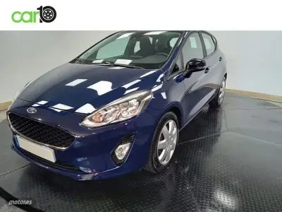 Usado Ford Fiesta Trend 125 CV (91 kW) 2021 Negro Utilitario