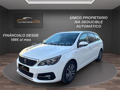 Usado Peugeot 308 SW Active 130 CV (95 kW) 2021 Blanco Familiar