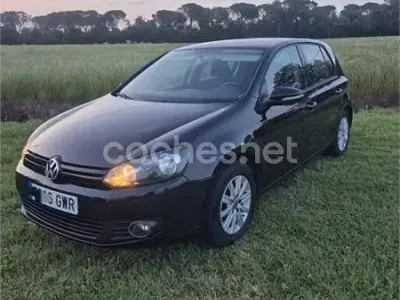 Usado VW Golf VI Advance 105 CV (77 kW) 2010 Negro Utilitario
