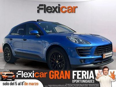Usado Porsche Macan 245 CV (180 kW) 2018 Azul SUV
