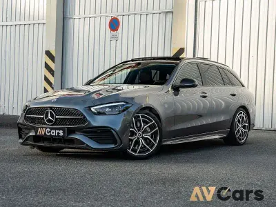 Usado Mercedes C200 204 CV (150 kW) 2022 Gris / plata Familiar