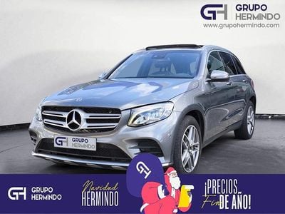 Gris Usado 2019 Mercedes GLC220 AMG SUV | 33.850 € (Precio justo)