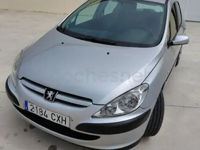 Usado Peugeot 307 110 CV (80 kW) 2004 Gris / plata Berlina