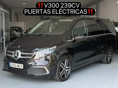 Usado Mercedes V300 Avantgarde 239 CV (175 kW) 2023 Negro Monovolumen