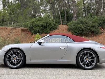 Usado Porsche 911 Carrera Cabriolet 350 CV (257 kW) 2012 Gris / plata Descapotable