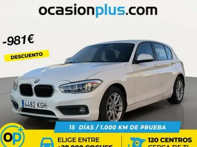 Usado BMW 116 116 CV (85 kW) 2017 Blanco Utilitario