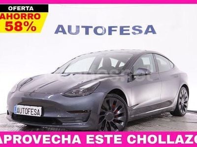 Eléctrico Usado 2023 Tesla Model 3 Performance Berlina | 32.350 € (Precio justo)