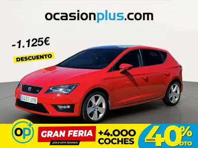 Usado Seat Leon FR 150 CV (110 kW) 2017 Rojo